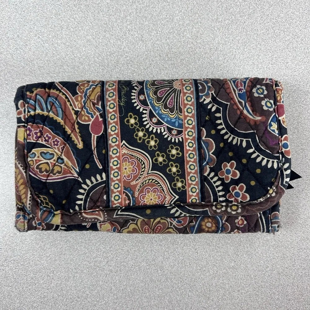 Vera Bradley Retired Pattern Kensingtone Makeup Case‎ Bag